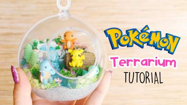 DIY Pokemon Terrarium – Polymer Clay Tutorial – Polymer Clay